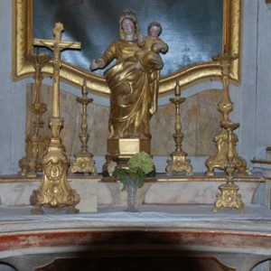 Église Lachapelle en Lomagne Vierge à l'Enfant
